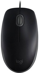 [TIM-9105508] Muis met draad Logitech B110 stil zwart