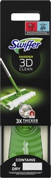 [TIM-4040843] Vloerreiniger starterkit Swiffer 3D Clean met 4 droge en 2 vochtige stofdoekjes