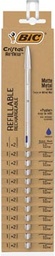 [TIM-502434] Balpen Bic Cristal Re-new blauwe inkt zilver (12)