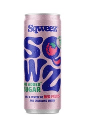 [TIM-SQRF250] Frisdrank SQWZ Red Fruits BIO blikje 25cl (12)