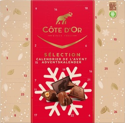 [TIM-122630] Chocolade adventskalender Côte d'Or doos 235g