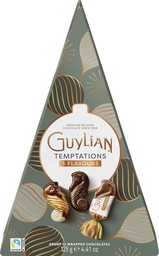 [TIM-90801] Chocolade Guylian Temptations Mix Kerstboom doos 125g