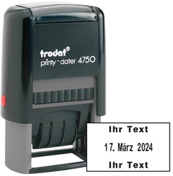 [TRO-4750] Trodat Printy datumstempel 4750 + tekst