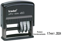 [TRO-4813] Trodat Printy datumstempel 4813 + tekst