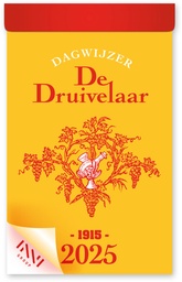 [AGE-330OPKL] Scheurkalender "De Druivelaar" 65x100mm 2025