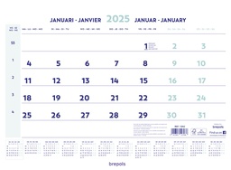 [AGE-842902] Maandkalender Brepols 430x315mm 2025