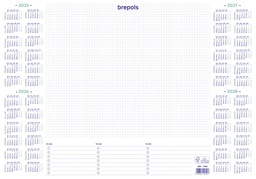 [AGE-843902] Bureauonderlegger Brepols 500x350mm 2025