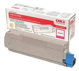 [OKI-43324422] Toner Oki Color Laser 43324422 C5800dn 5.000 pag. MAG