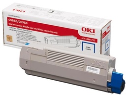 [OKI-43865723] Toner Oki Color Laser 43865723 MC560dn 6.000 pag. CY