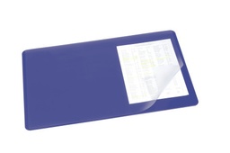 [DUR-720207] Schrijfonderlegger met transparant cover Durable 530x400mm donkerblauw