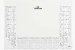 [DUR-729202] Papierblok Durable 41x57cm wit kalender (D729202)