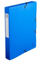 [EXA-59782E] Elastobox Exacompta PP A4 40mm blauw