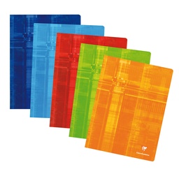 [EXA-63362C] Schrift Clairefontaine karton 24x32cm geruit 96blz assorti