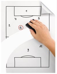 [LM-159100] Whiteboard Legamaster Magic-Chart 60x80cm blanco 25vel