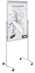 [LM-210500] Multiboard Legamaster mobiel met grijs prikbord 120x76cm