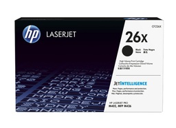 [HP-HPCF226X] Toner HP Mono Laser 26X LaserJet Pro M402d 9.000 pag. BK