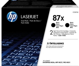 [HP-HPCF287XD] Toner HP Mono Laser 87X DUO LaserJet Enterprise M506dh 2x18.000 pag. BK