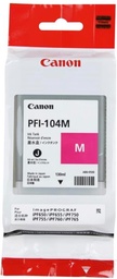 [CAN-PFI-104M] Cartridge Canon Inkjet PFI-104 imagePROGRAF iPF650 130ml MAG