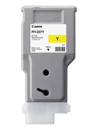 [CAN-PFI-207Y] Cartridge Canon Inkjet PFI-207 imagePROGRAF iPF680 300ml YEL