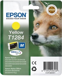 [EPS-T128440] Cartridge Epson Inkjet T1284 Stylus S22 3,5ml YEL