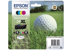 [EPS-T347640] Cartridge Epson Inkjet 34XL WorkForce Pro WF-3720 1.100 pag./950 pag. VALUE PACK BK/C/M/Y