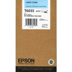 [EPS-T6035] Cartridge Epson Inkjet T6035 Stylus Pro 7800 220ml LIGHT CY