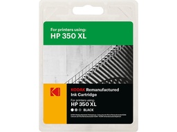 [COM-185H035030] Cartridge Kodak voor HP CB336EE 350XL BK