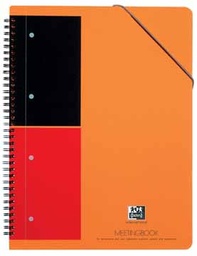 [TIM-001702] Spiraalboek Oxford International Meetingbook PP A4+ gelijnd 160blz