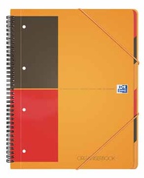 [TIM-001802] Spiraalboek Oxford International Organiserbook PP A4+ gelijnd 160blz