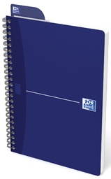 [TIM-002204] Spiraalschrift Oxford Office Essentials karton A5 geruit 180blz assorti