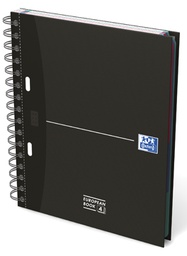 [TIM-002506] Spiraalschrift Oxford Office Essentials Europeanbook karton A4+ gelijnd 240blz assorti