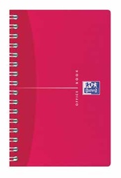 [TIM-002939] Spiraalschrift Oxford Office My Colours PP 90x140mm geruit 180blz assorti