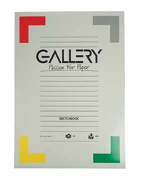 [TIM-01319] Tekenblok Gallery A3 180gr 50vel wit