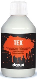 [TIM-0250010] Textielverf Darwi Tex 250ml wit