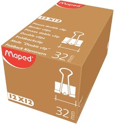 [TIM-036151] Foldbackclip Maped 32mm zwart (12)