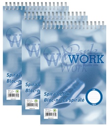 [TIM-1058109] Schrijfblok Work spiraal A5 gelijnd 100 vel 70gr