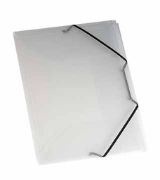 [TIM-113340] Elastomap 3 kleppen Viquel propyglass A4 PP transparant