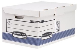 [TIM-1141501] Archiefcontainer Fellowes Bankers Box System Flip Top Maxi 37,8x54,5x29,3cm blauw