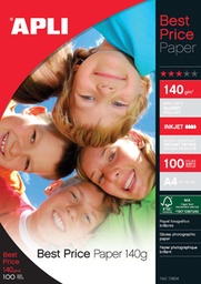 [TIM-11804] Fotopapier Apli best price glossy A4 140gr inkjet (100)