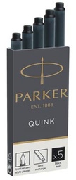 [TIM-1950382] Inktpatroon Parker Quink zwart (5)