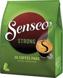 [TIM-200522] Koffiepads Douwe Egberts Senseo Strong (36)