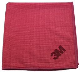 [TIM-2012RE] Microvezeldoek 3M 38x21cm rood (10)