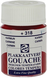 [TIM-22-318] Plakkaatverf Talens extra fijn 16ml karmijn