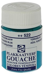 [TIM-22-522] Plakkaatverf Talens extra fijn 16ml turkooisblauw