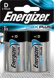 [TIM-2335800] Batterij Energizer Max Plus D (2)