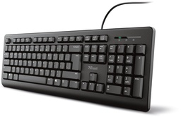 [TIM-24143T] Toetsenbord Trust Primo AZERTY met draad zwart