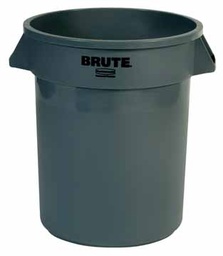 [TIM-2620GRY] Vuilniscontainer Rubbermaid Brute zonder deksel 76l grijs