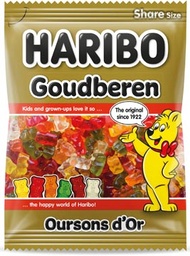 [TIM-29017] Snoep Haribo Goud Beertjes 185g