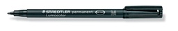 [TIM-317-9] Permanent marker Staedtler Lumocolor OHP 317 ronde punt 1mm zwart