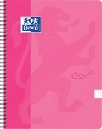 [TIM-4118802] Schrift Oxford Touch karton A4 geruit 140blz roze